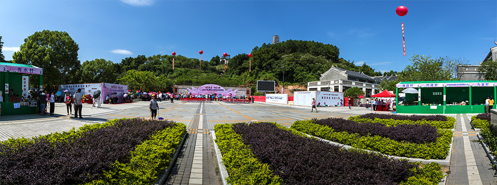 作品标题:何仙姑旅游文化活动节广场