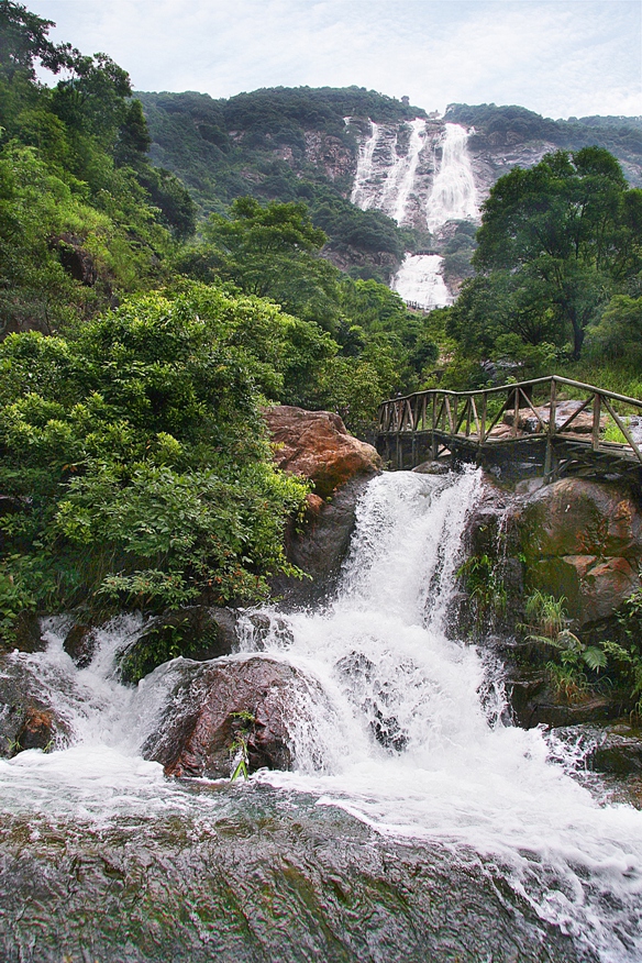 参赛:白水寨瀑布