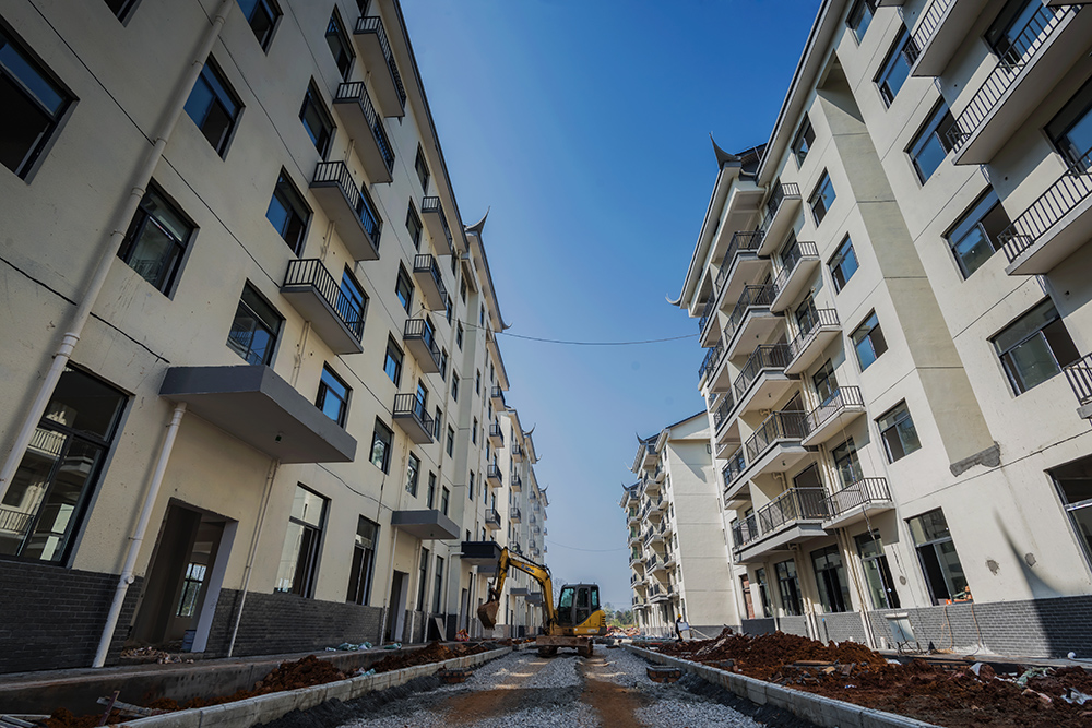 《湖南沅陵太常易地搬迁工程暖民心》(组照)