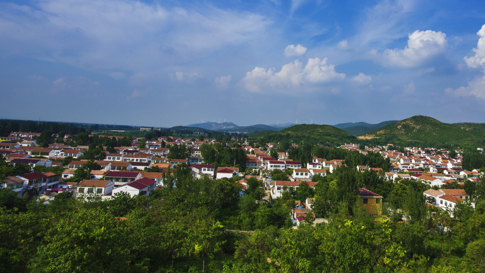 绿色家园 拍摄于淮北全国文明小山村南山