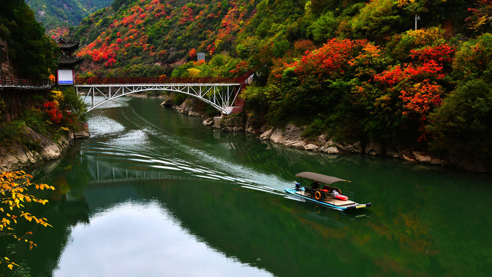 灵官峡秋色美如画-大秦岭的会客厅61凤县全国摄影大展征稿区-大众