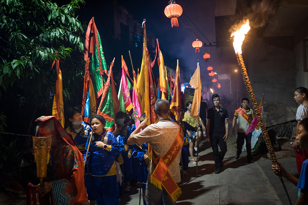 霞浦县大京中秋游神活动