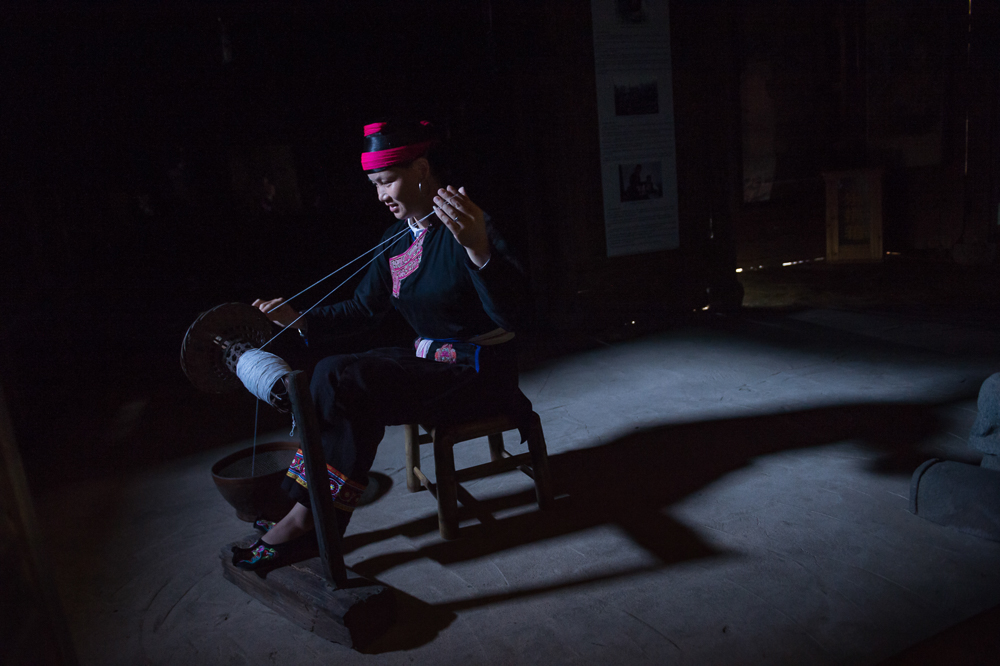 纺纱女-"闽东之光"第十一届宁德好风光全国摄影大展-大众摄影网 -