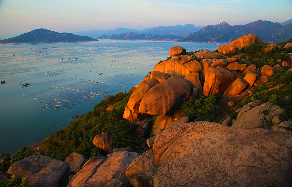 《斗帽风光》摄于蕉城区三都镇