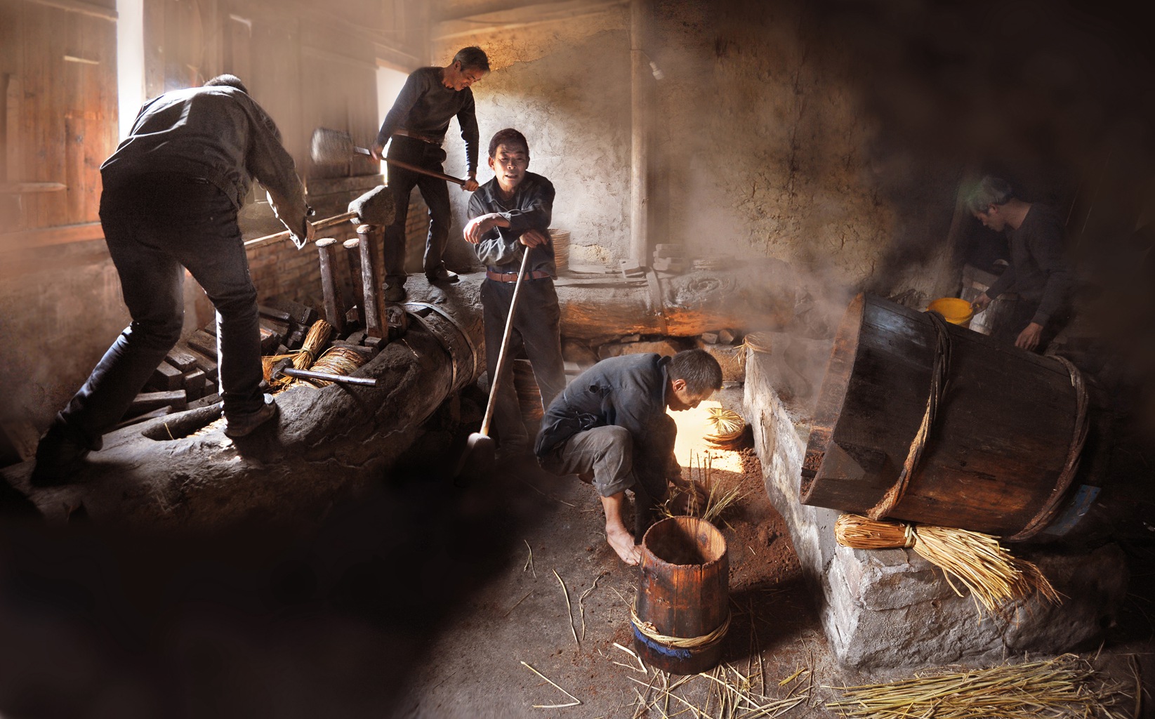 仅存古法榨油坊(霞浦崇儒)组照-"闽东之光"第十一