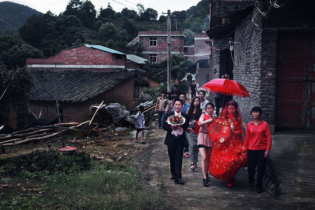 山村婚礼(组照一)