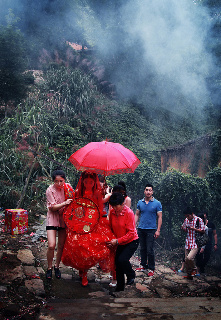 山村婚礼(组照二)