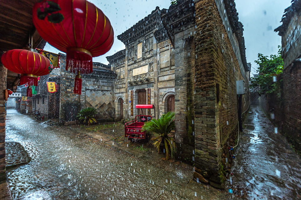 沭雨家祠显古风2019年7月摄于武夷山五夫-"朱子故里 五夫古镇" 全国