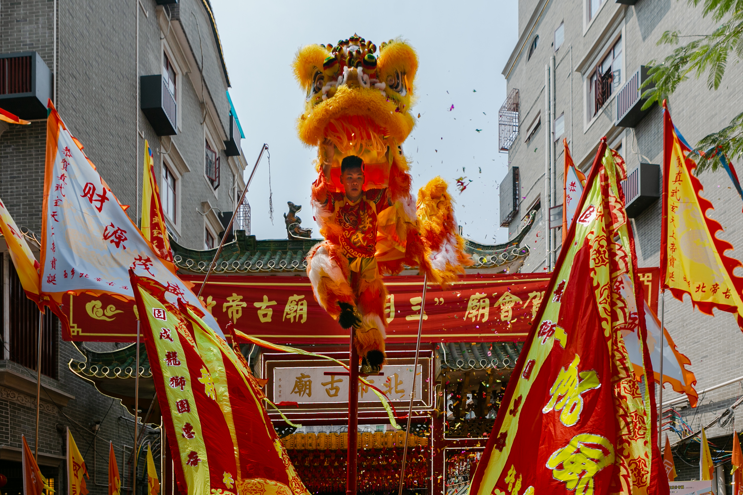 城市文化遗产-醒狮表演