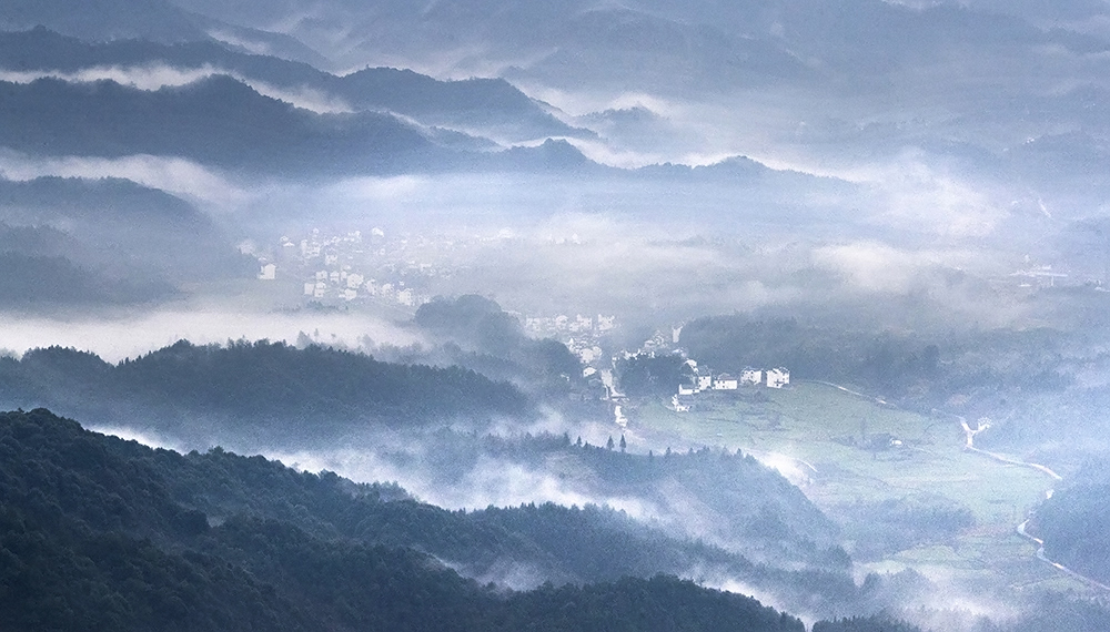 石台烟云(组照)