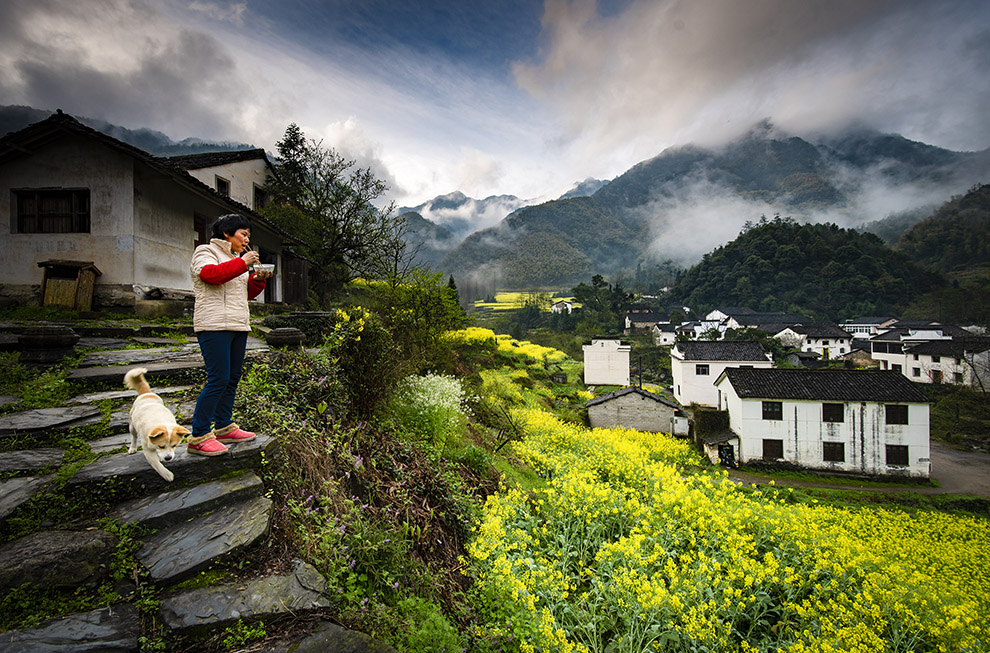 雨后白石村-第三届"中国原生态最美山乡——安徽石台"全国摄影大展