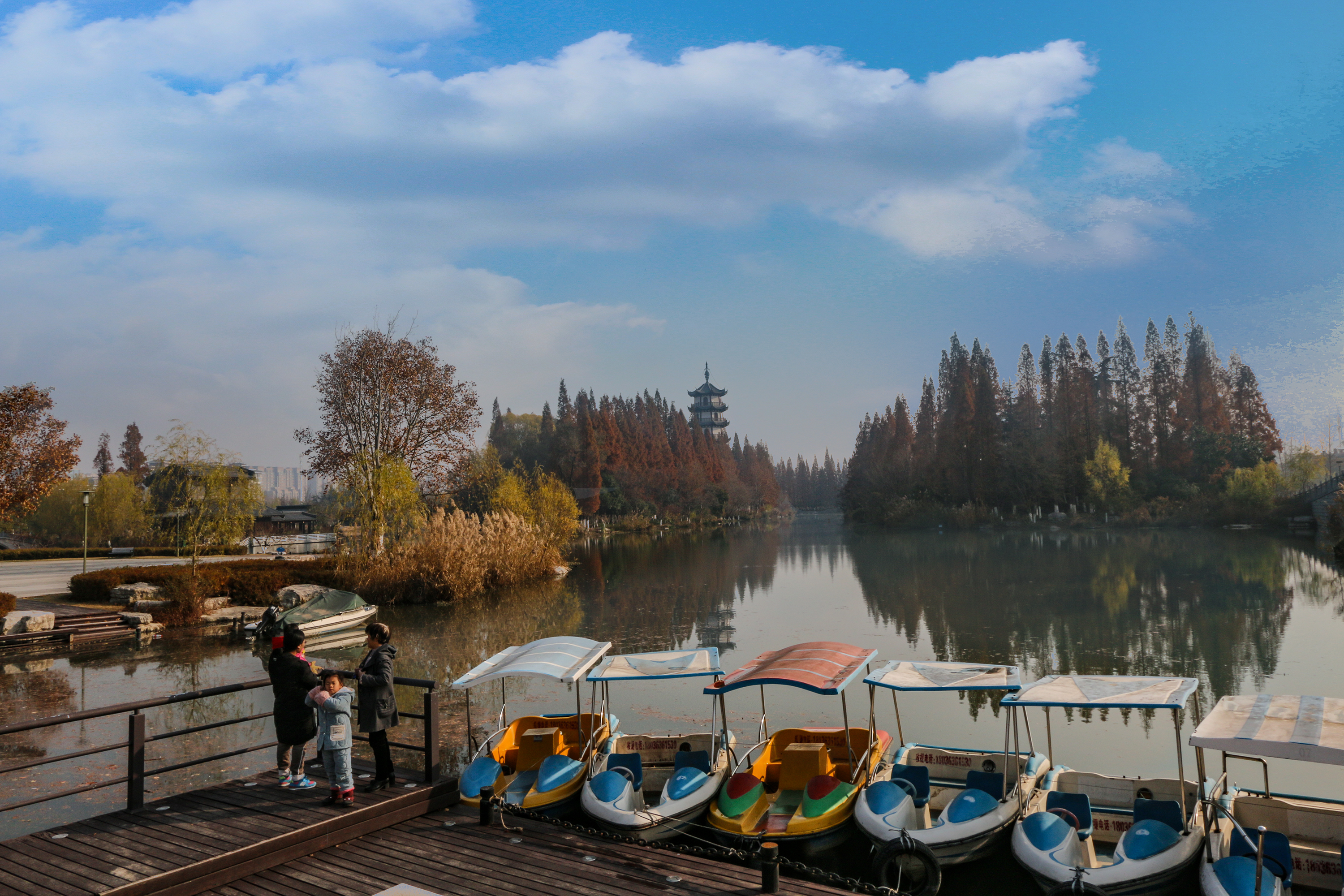 桃花岛游人码头