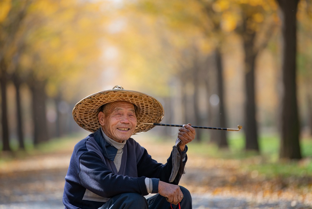 慈祥的老人