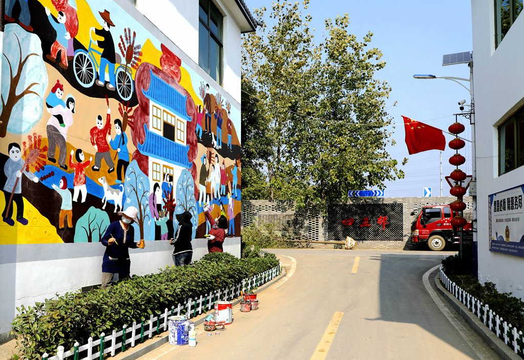 四王村浓厚的文化氛围与这些农民艺术家是分不开的. . .