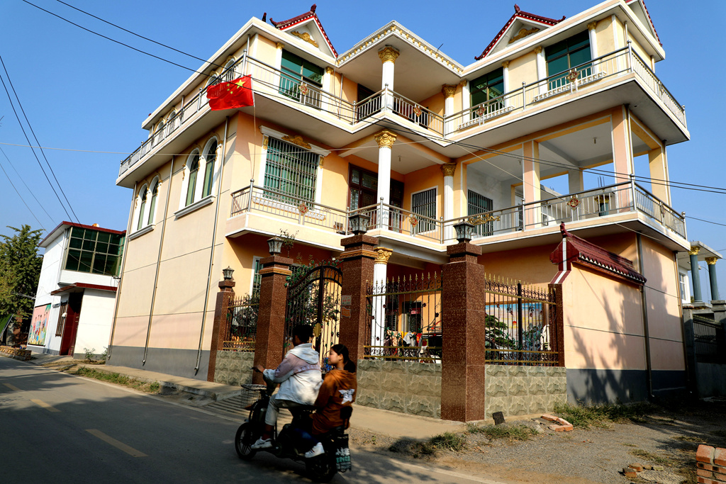 2019年10月20日拍摄于邳州市港上镇.