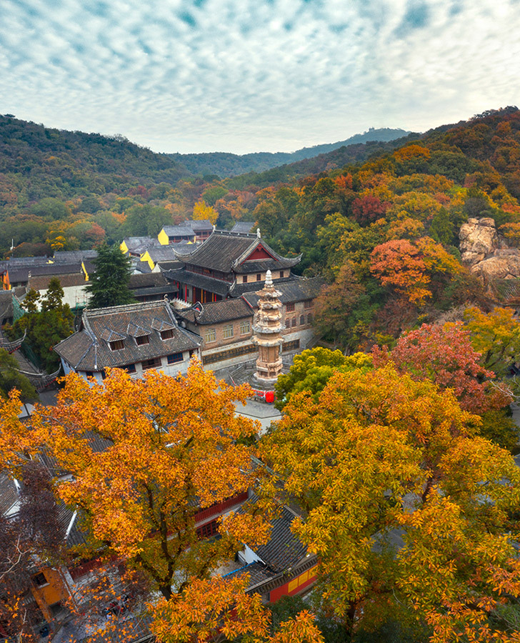 秋色-胜境栖霞山全国摄影大展征稿区-大众摄影网