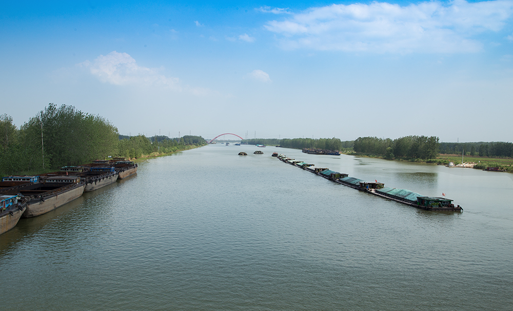 繁忙的京杭大运河-"美丽乡村"全国摄影大展征稿区-大众摄影网 -