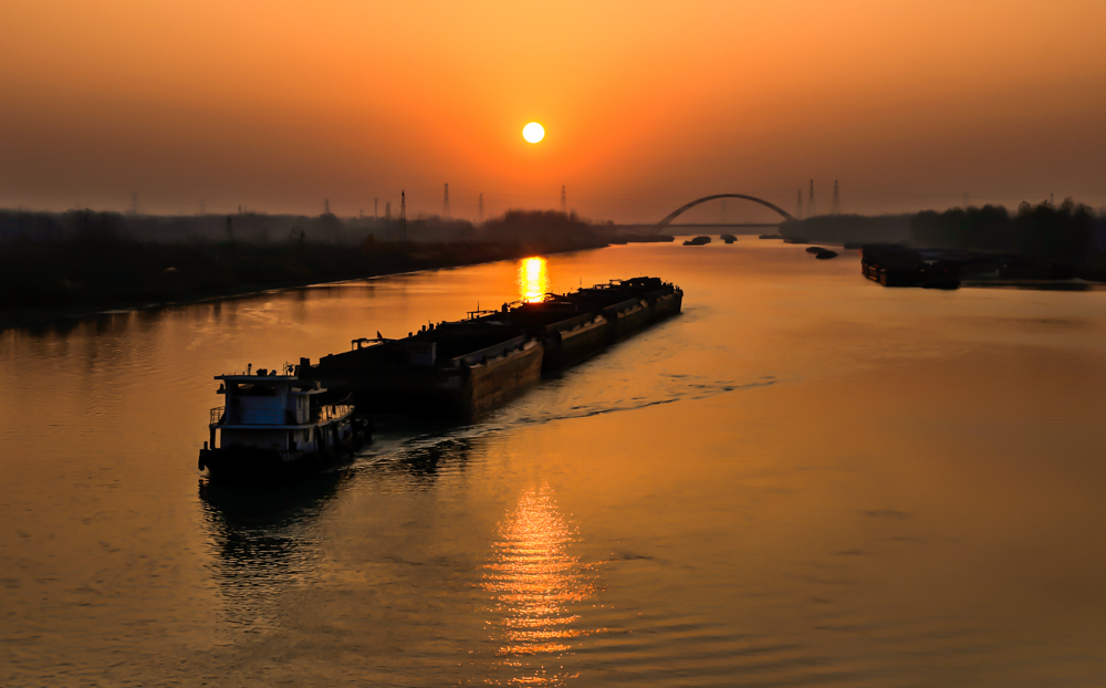《古运河的早晨》-"美丽乡村"全国摄影大展征稿区-大众摄影网