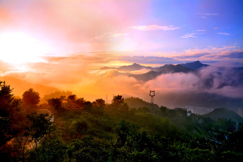 摄于凤县月亮湾