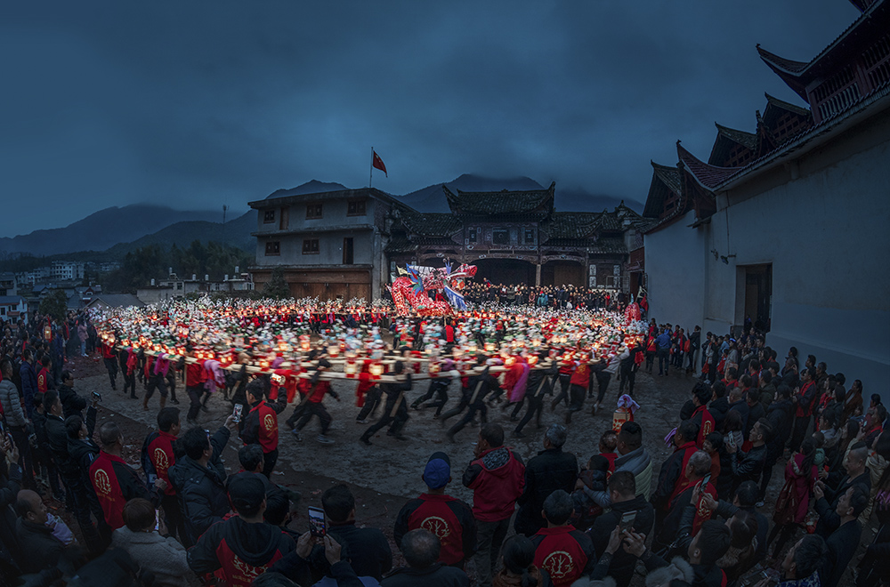 玉山樟村板灯是江西省非物质文化遗产