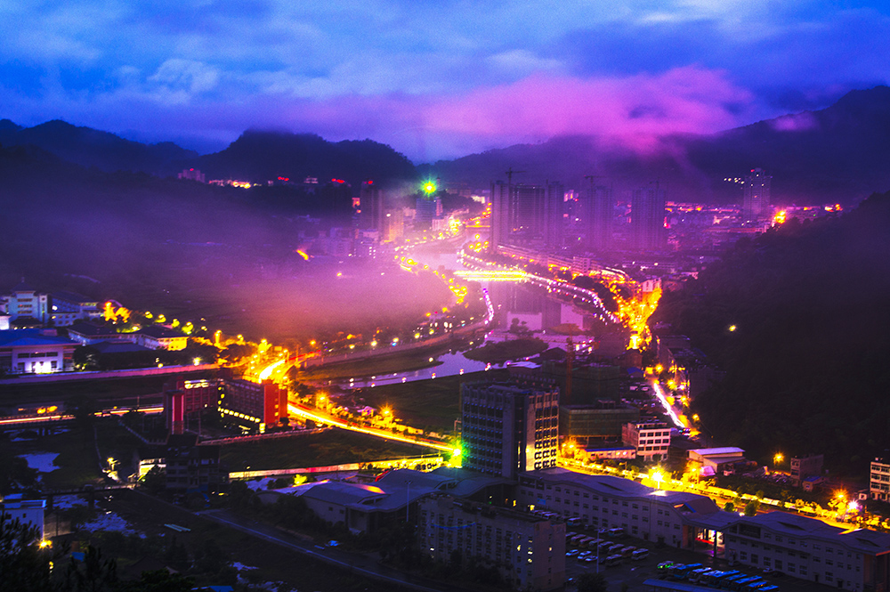 8.14摄于文成县城