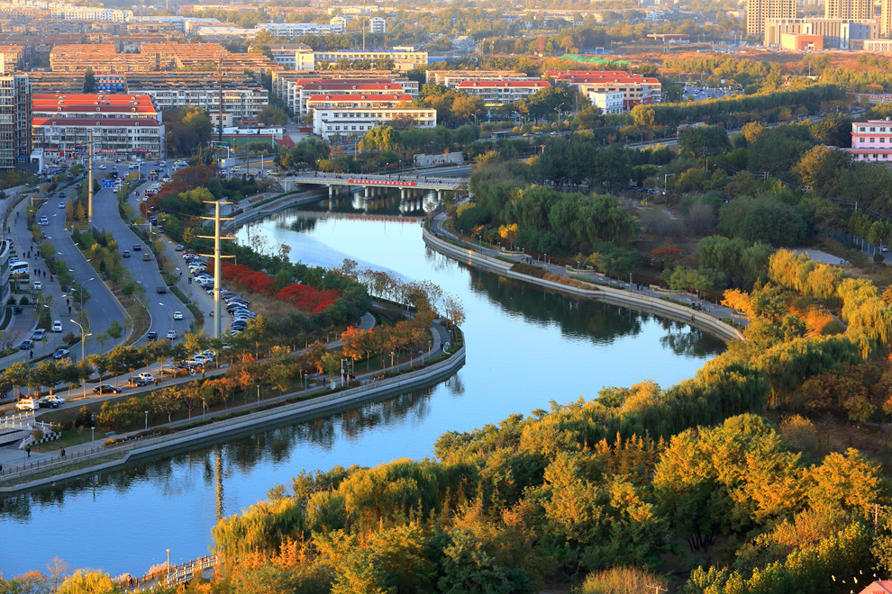 《陡河湾湾》2013年11月拍摄于陡河长宁桥一带