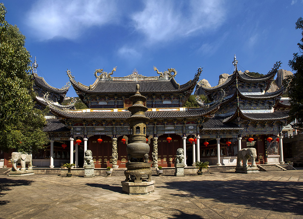 福鼎太姥山香山寺-五百罗汉堂