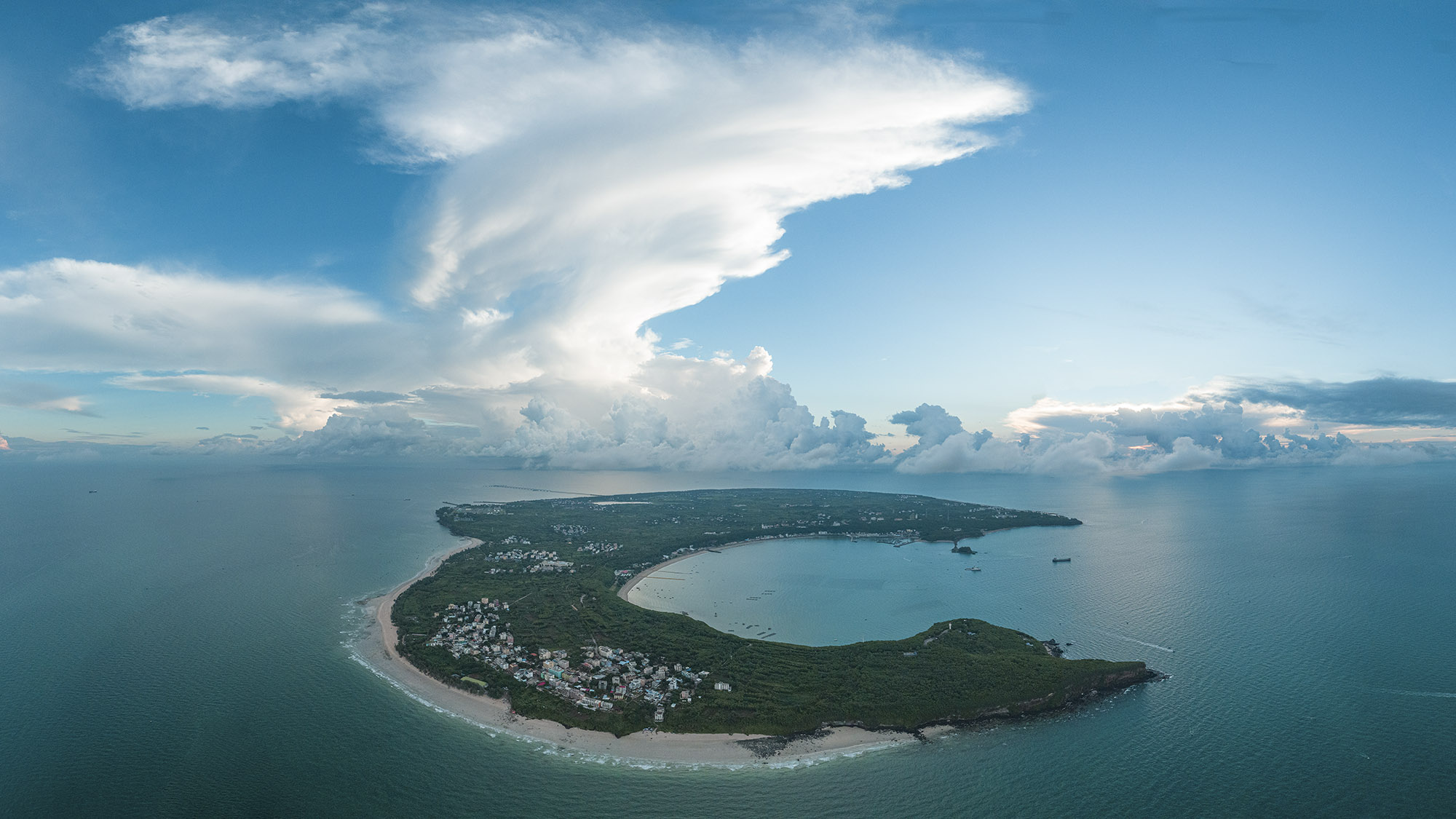 涠洲岛全景图