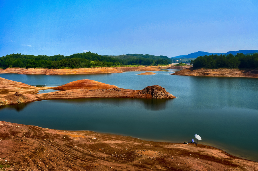 《天顶湖风光》组照
