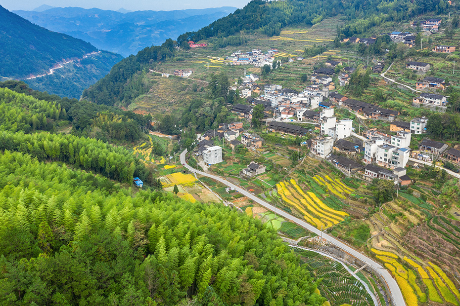 《英山秋韵》2020年10月摄于柘荣县英山乡英山村