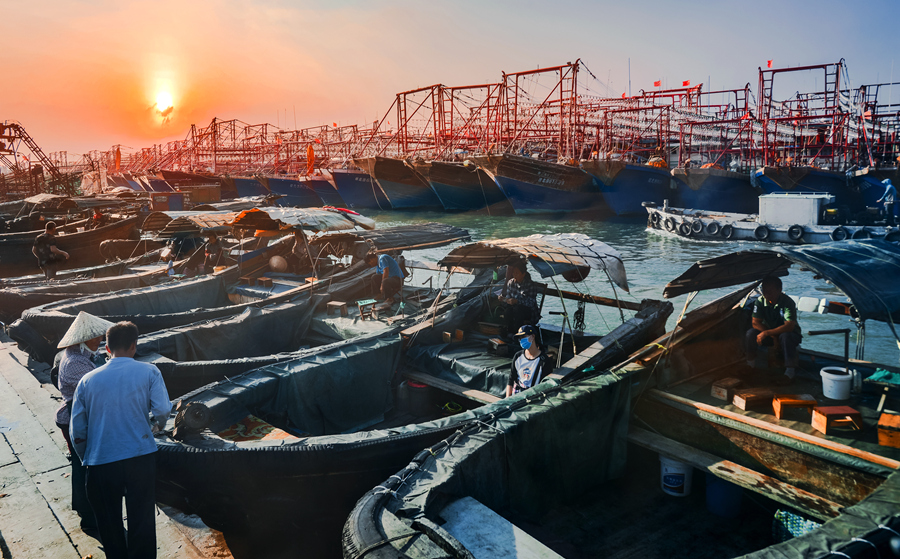 拍摄地点,北海市侨港,时间2020.