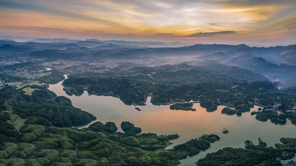 鸟瞰百丈漈(组图)