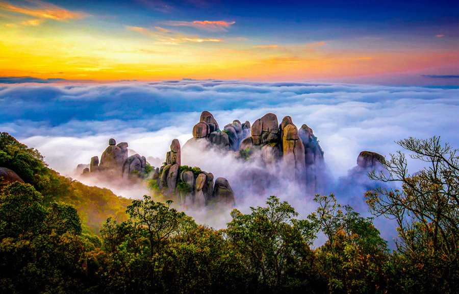 《太姥神韵》福建太姥山美景.2020第二届全国旅游摄影大赛 特等奖.
