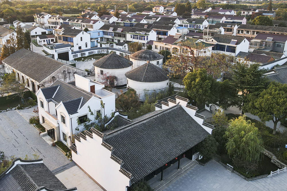 组照---俯视今日严家桥村