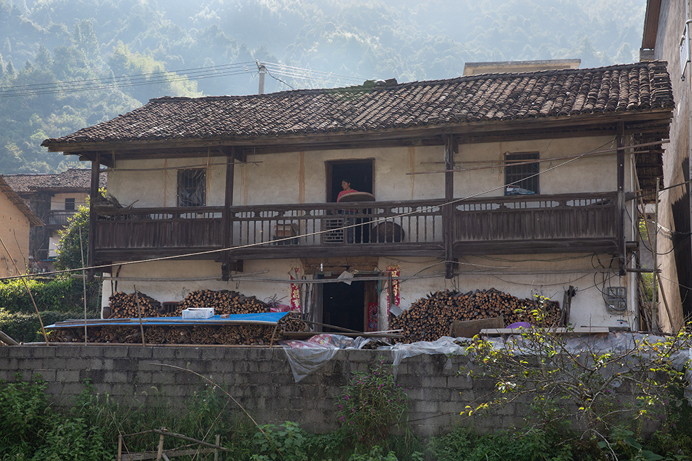 《改造前的旧屋》2017年9月19日摄于江西省乐安县金竹畲族乡大通村