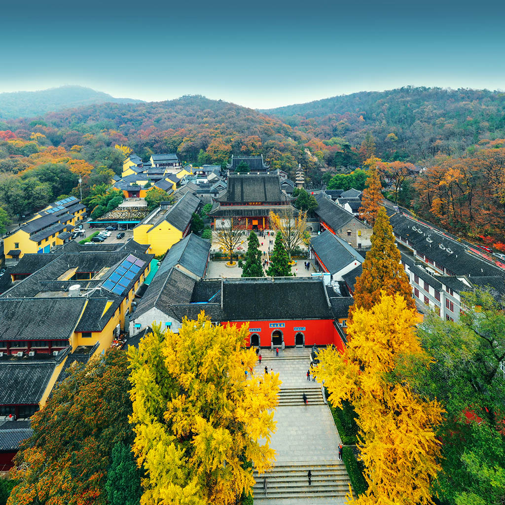 烟雨栖霞山(组照)