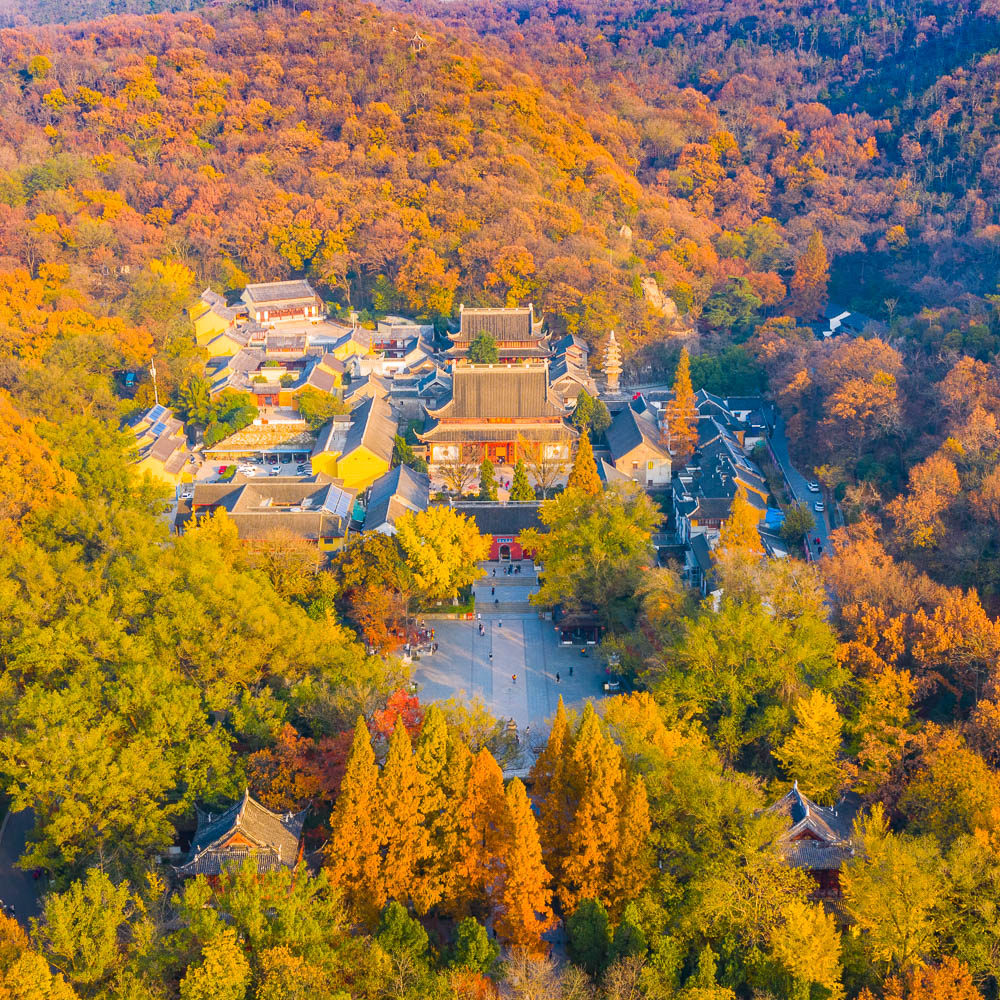 金秋栖霞寺-胜境栖霞山全国摄影大展征稿区-大众摄影网 -