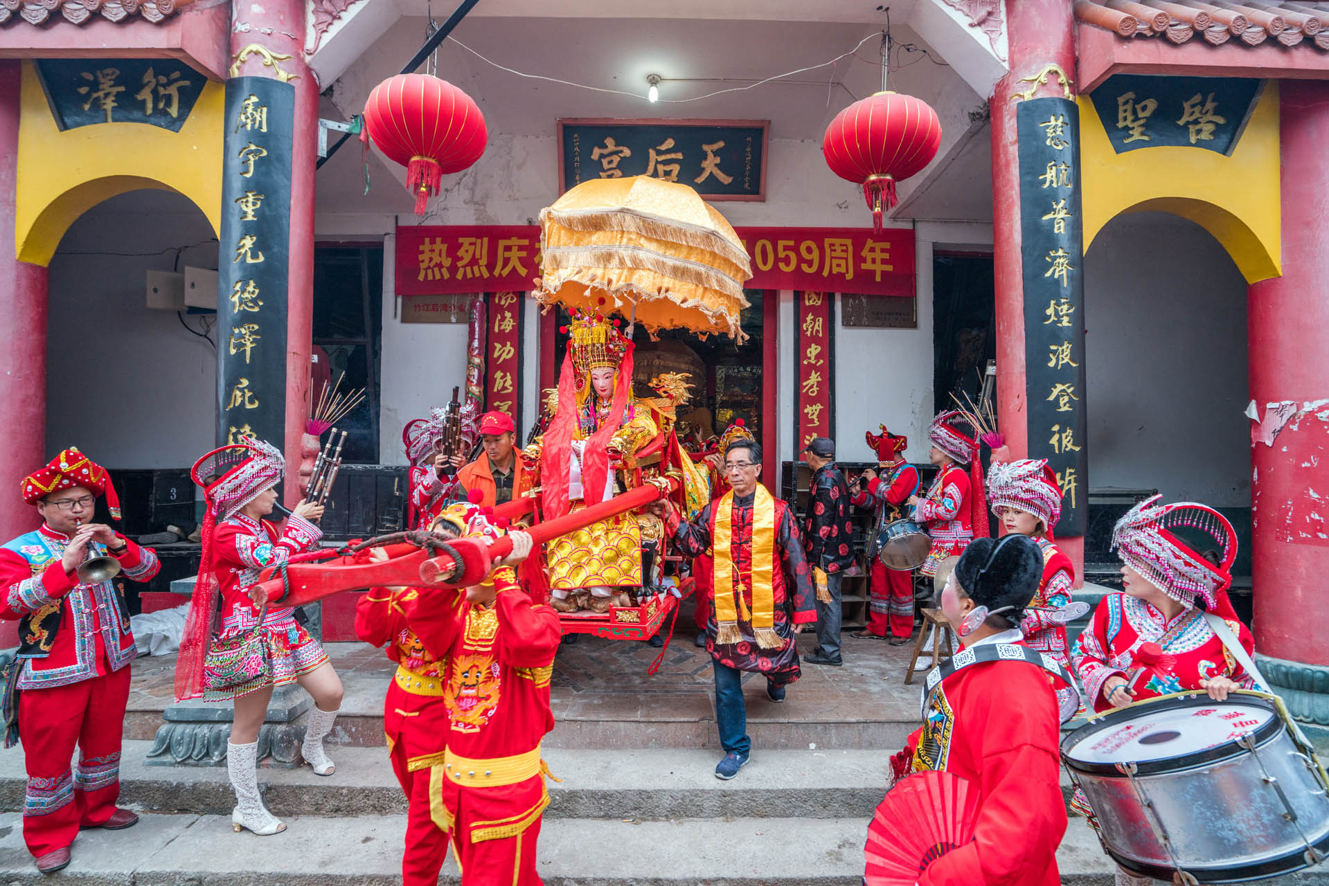 妈祖出巡(组图)1-6