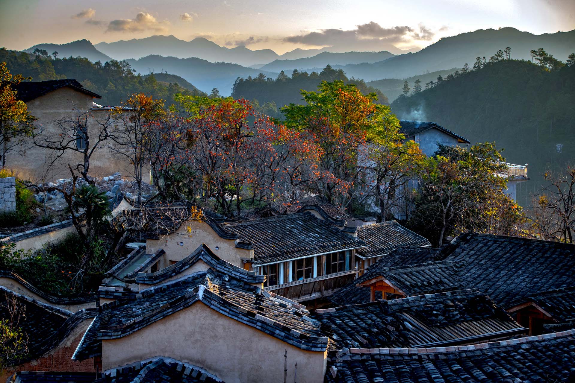 古厝秋色组图14