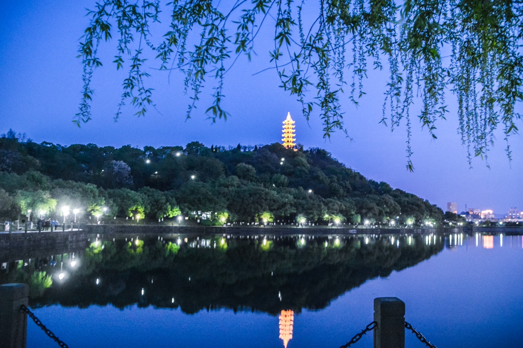 治理后的东谷湖