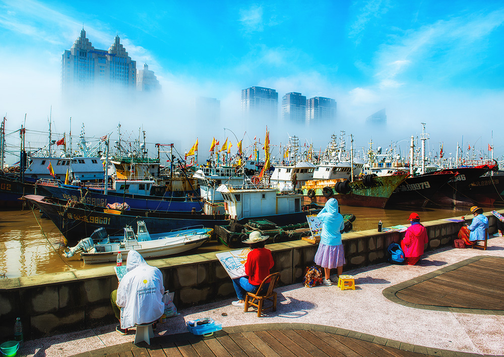 沈家门渔港历经了沈家门渡-沈家门水寨-沈家门港漫长的600多年发展之