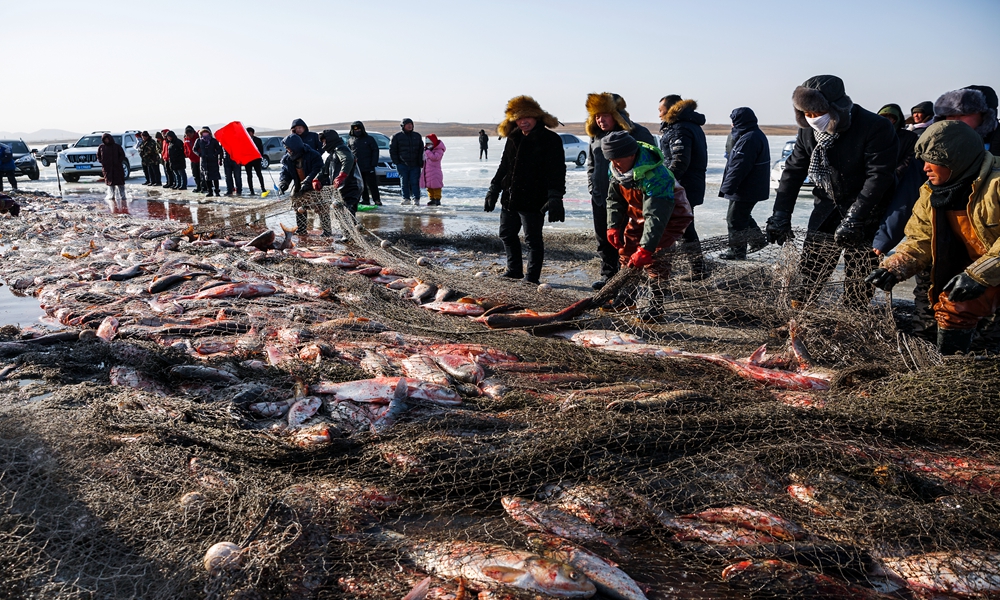 《冬捕》2018年拍摄于吉林查干湖-第四届"大美渔