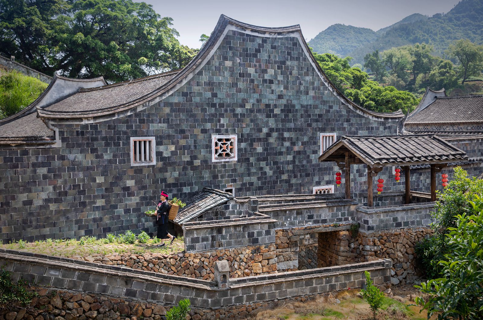 畲族古村尚振华摄