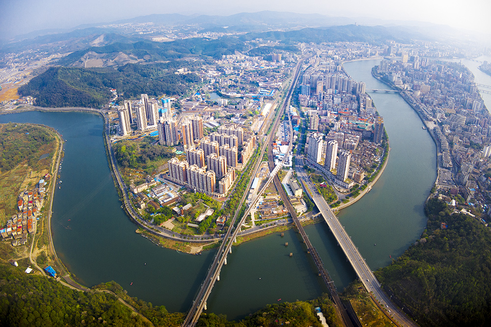 《浈江绕城过》-"丹霞山杯"第三届"善美韶关" 全国摄影大展征稿区-大