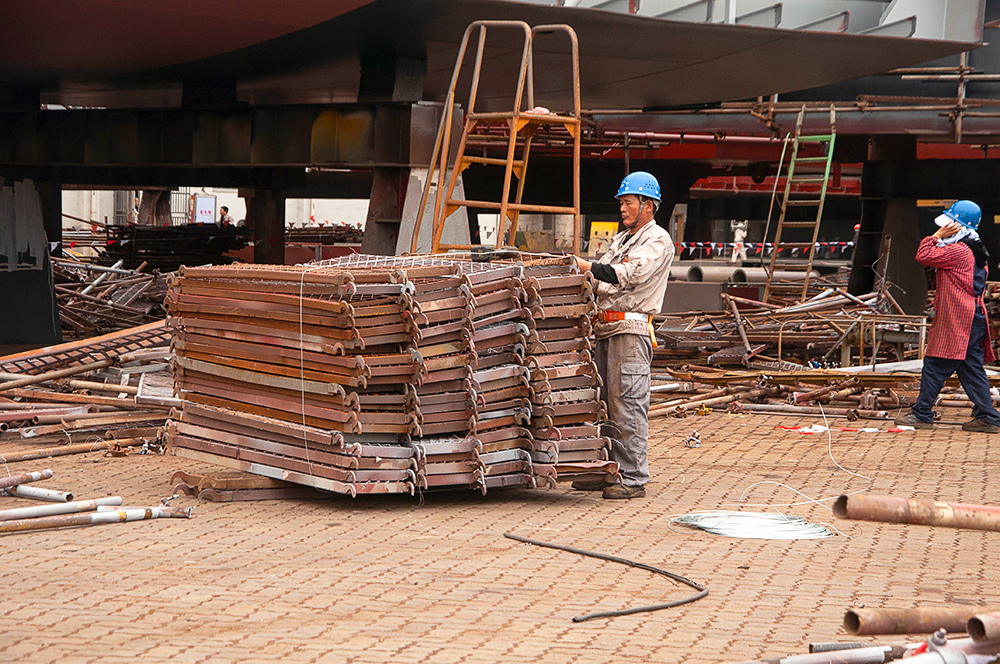 马尾造船厂与江阴港两地拍摄-福建省国资系统庆祝建党