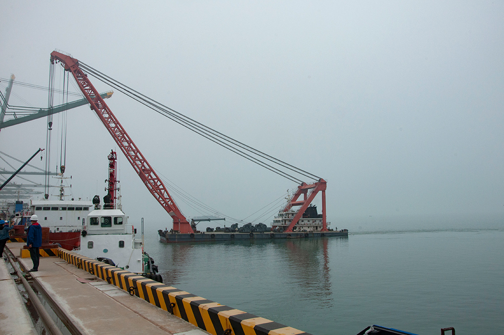 马尾造船厂与江阴港两地拍摄-福建省国资系统庆祝建党100周年摄影大展