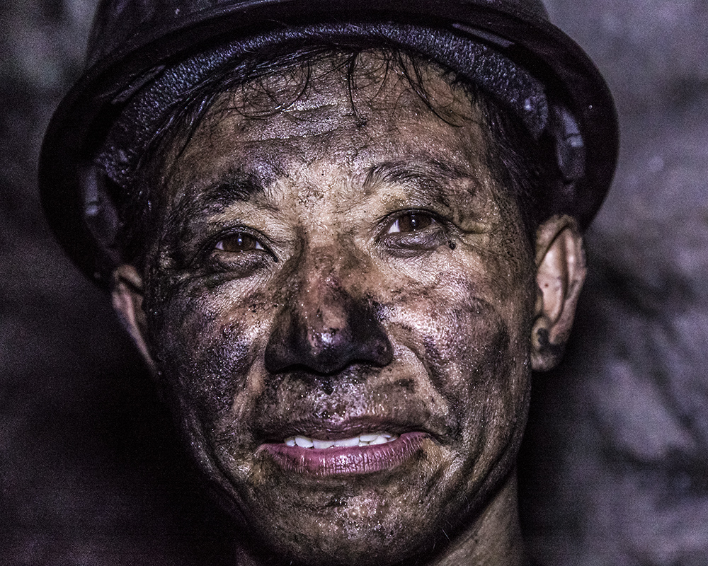 摄于永安市丰海煤矿1000米井下