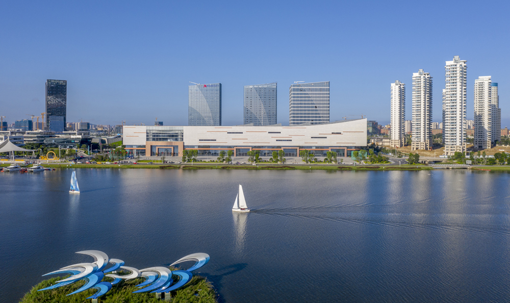 《扬帆东湖》张剑辉2020年5月24日拍摄于福建省福州市长乐区