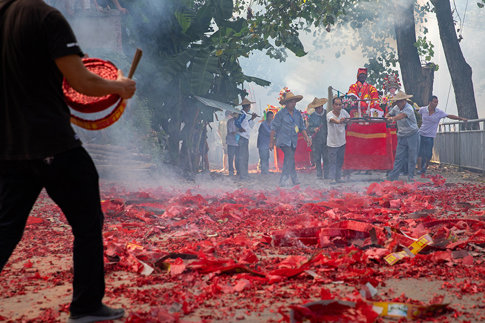 2019年8月7日摄于福建省南平樟湖坂,每年农历七月初七,樟湖坂举办蛇王