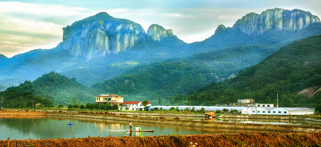 作品:鱼苗育种场 拍摄时间:20170617 地点:浙江省象山县泗洲头镇 此图